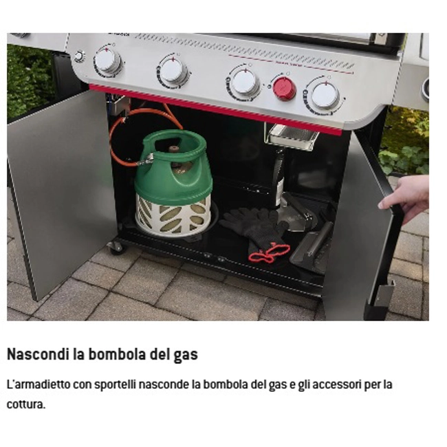 Vendita online Barbecue a gas Weber Genesis EP-335W